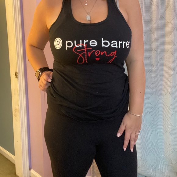 Pure Barre strong racer back tank - Picture 1 of 2